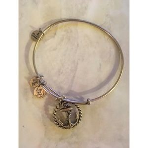 ALEX AND ANI Nautical Anchor Bracelet